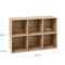 Best Choice Products 6-Cube Bookshelf, 13.5in Display Storage System, Organizer w/ Removable Back Panels